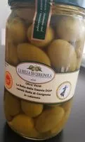 Mängden socker i Olives vertes La bella delle Daunia