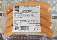 Mängden socker i Würstel di tacchino