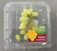 Mängden socker i Uva da tavola bianca senza semi