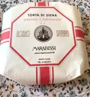 Mängden socker i Torta di siena
