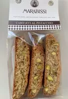 Mängden socker i Cantucci al pistacchio