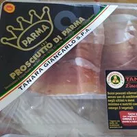 Mängden socker i Prosciutto crudo di Parma