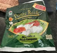 Mängden socker i Mozzarella di Bufala Campana