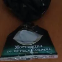 Mängden socker i Mozzarella di bufala campana