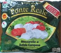 Mängden socker i Mozzarella di bufala campana