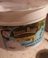 Mängden socker i Mozzarella di Bufala Campana DOP