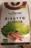 Mängden socker i Risotto cavolo e acciuche