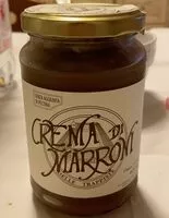 Mängden socker i Crema di marroni