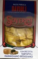 Mängden socker i Ravioli ricotta tartufo e parmigiano reggiano