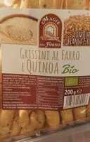 Mängden socker i Grissini Farro e Quinoa