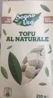 Mängden socker i Tofu al naturale