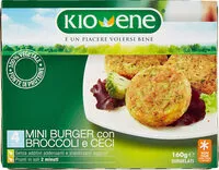 Mängden socker i Mini burge con broccoli e ceci surgelati