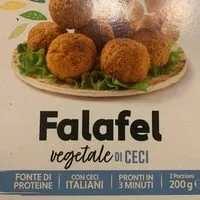 Mängden socker i Falafel vegetale di ceci