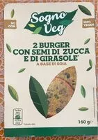 Mängden socker i Burgee con semi di zucca e di girasole