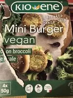 Mängden socker i Mini burge vegan broccoli e kale