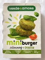 Mängden socker i miniburger zeleninový se špenátem