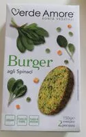 Mängden socker i Burger agli spinaci