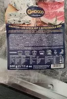 Mängden socker i Gnocchi con speck igp e gorgonzola dop