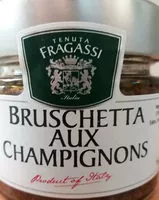 Mängden socker i Bruschetta ai funghi