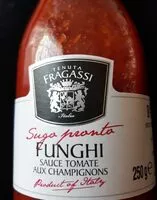 Mängden socker i Sauce tomate aux champignons