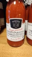 Mängden socker i al Montelpulciano D'abruzzo D.O.C Wine Tomato Pasta Sauce