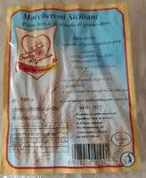 Mängden socker i Maccheroni siciliani