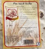 Mängden socker i Piadina di Sicilia