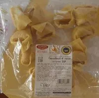 Mängden socker i cappellacci di zucca ferraresi