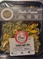 Mängden socker i Pasta fresca gramigna paglia e fieno