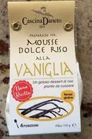 Mängden socker i Prearato per mousse dolce riso alla vaniglia