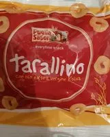 Mängden socker i il tarallino