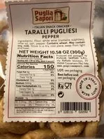 Mängden socker i Italian Snack Cracker