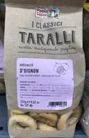 Mängden socker i Taralli