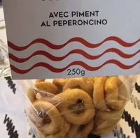 Mängden socker i Taralli avec piment