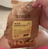 Mängden socker i Taralli