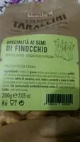 Mängden socker i Tarallini ai semi di finocchio
