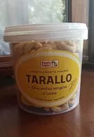 Mängden socker i Tarallo con olio extra vergine d'oliva