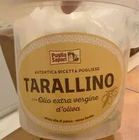Mängden socker i Tarallini