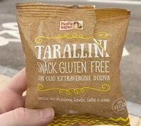 Mängden socker i Taralli