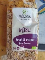Mängden socker i Musli Frutti Rossi