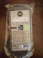 Mängden socker i Gallette di riso ricoperte di cioccolato fondente bio