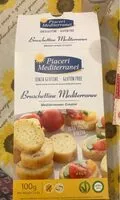 Mängden socker i Bruschettine mediterranee