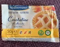 Mängden socker i Crostatine alle albicocche senza glutine