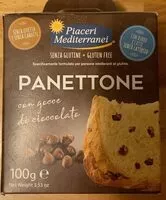 Mängden socker i Panettone con gocce di cioccolato