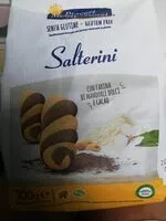 Mängden socker i Salterini