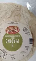 Mängden socker i 5 piadine fresche all'olio extra vergine di oliva