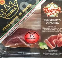 Mängden socker i Proscuitto di Parma