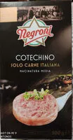 Mängden socker i Cotechino macinatura media