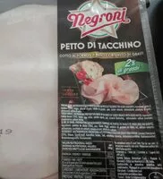Mängden socker i Petto di tacchino
