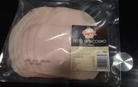 Mängden socker i PETTO DI TACCHINO